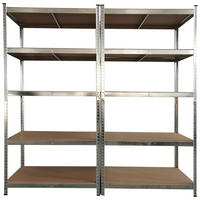 Schwerlaststeckregal 2er-Set verzinkt B/H/T: ca. 200x200x60 cm Schwerlaststeckregal 200x200x60cm V - verzinkt (200,00/200,00/60,00cm)