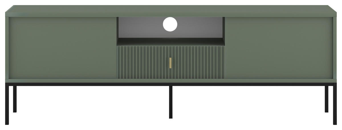 TV-Lowboard MAGIORRE grün B/H/T: ca. 154,5x52,4x39 cm MAGIORRE - grün (154,50/52,40/39,00cm) - WIPMEB