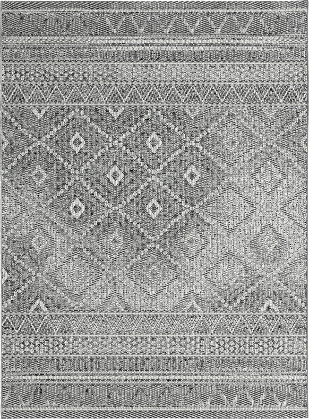 Merinos Teppich Ottowa grau B/L: ca. 240x340 cm Ottowa - grau (240,00/340,00cm) - Merinos
