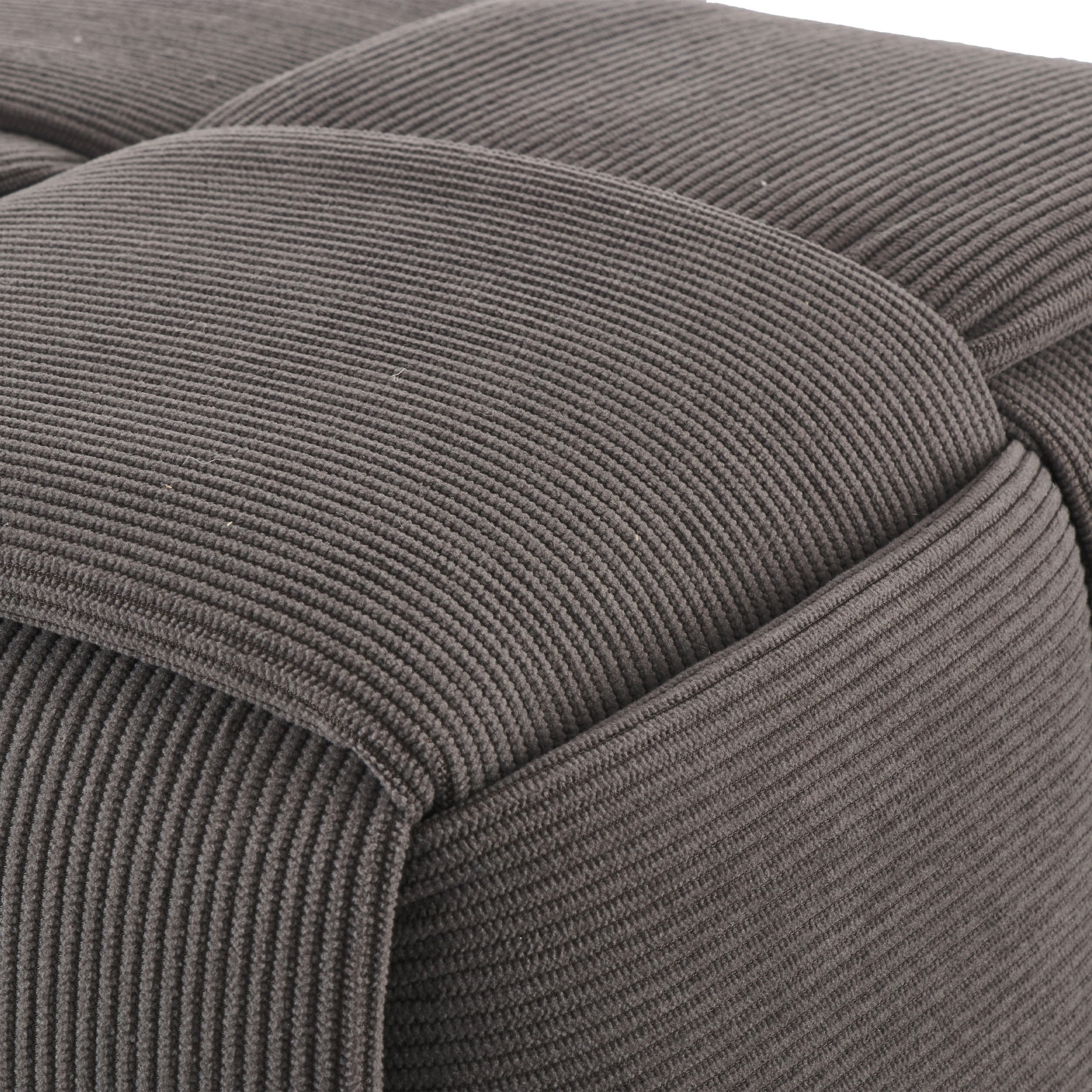 POCOline Sitzhocker grau Sitzhocker_Cord - grau - POCOline