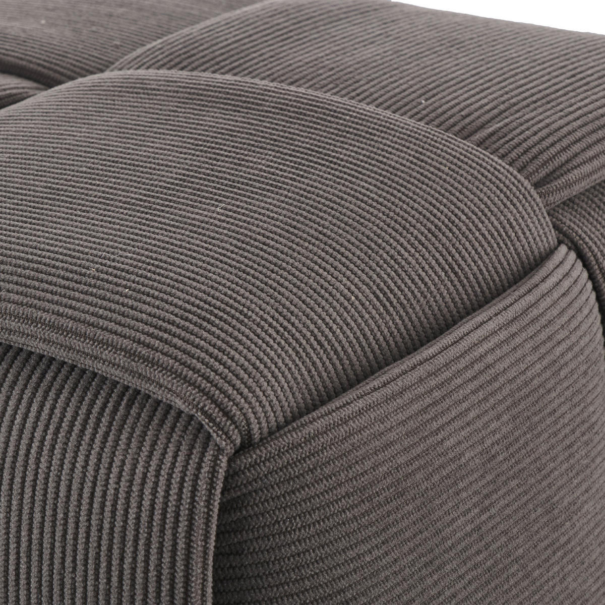POCOline Sitzhocker grau Sitzhocker_Cord - grau - POCOline