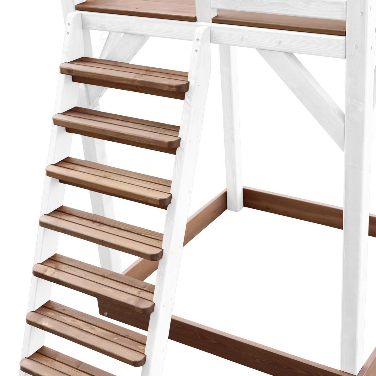 AXI Spielturm Beach Tower braun B/H/L: ca. 111x242x349 cm Beach Tower - braun/weiß (349,00/111,00/242,00cm) - AXI