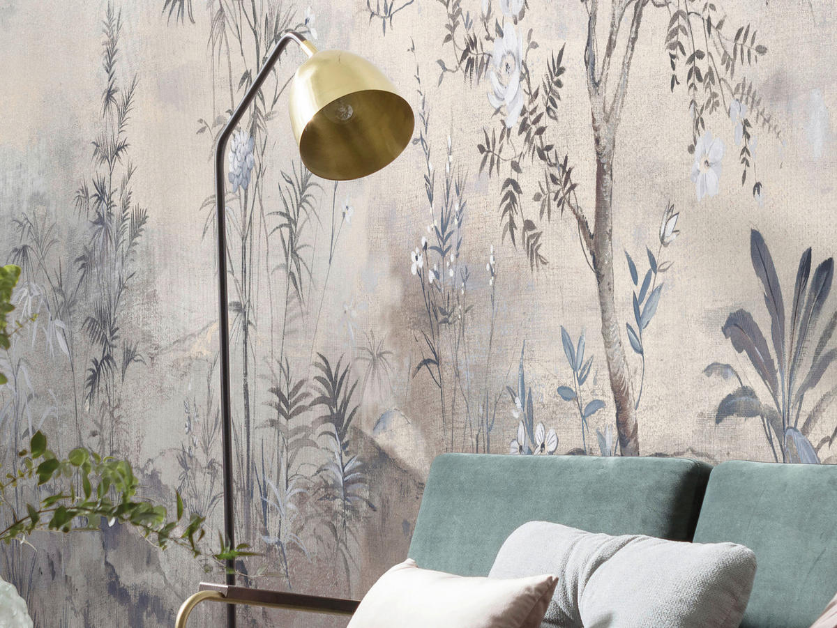 Komar Fototapete Mandarin Morning B/L: ca. 900x280 cm Mandarin Morning - (900,00/280,00cm) - Komar