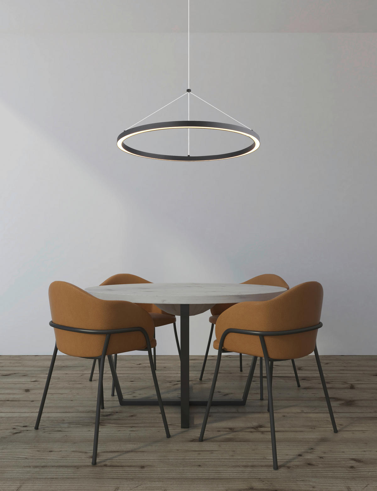 GLOBO LED-Pendelleuchte GRENVIX 67188H mattschwarz Opal Metall Kunststoff H/D: ca. 120x50 cm 1.0 Brennstellen GRENVIX - Opal/mattschwarz (50,00/120,00cm) - GLOBO