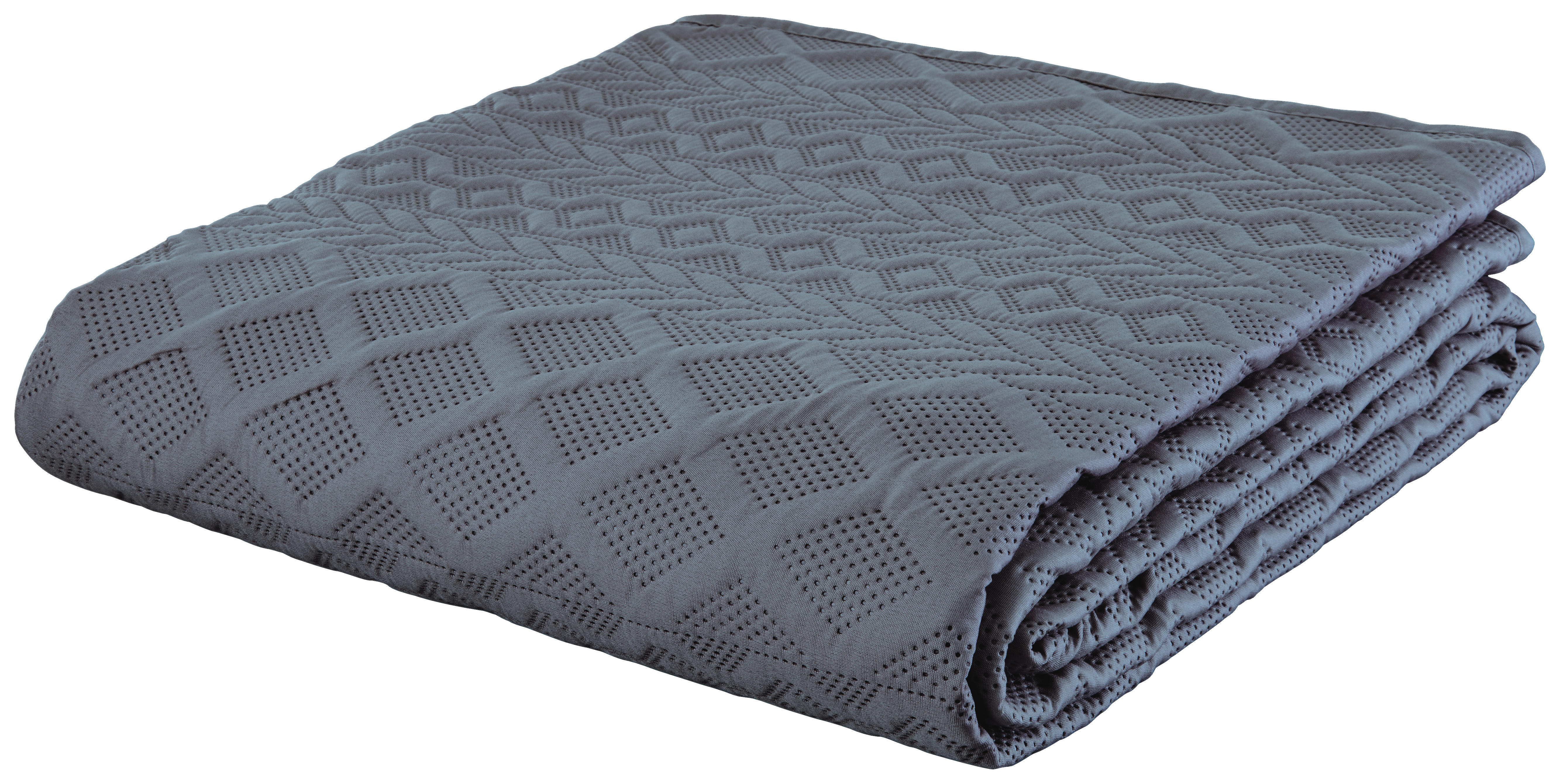 Tagesdecke Tagesdecke_3D-Optik anthrazit - anthrazit (220,00/240,00cm)