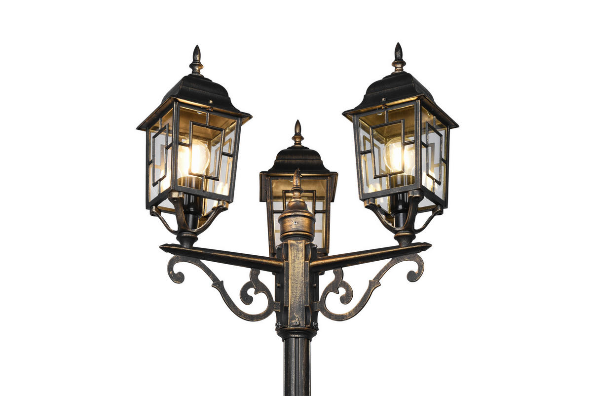 Wegeleuchte Volturno 405960328 rostfarbig H/D: ca. 200x59 cm Volturno - rostfarbig (59,00/200,00cm) - Trio