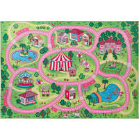 Andiamo Kinderteppich rosa B/L: ca. 140x200 cm Teppich_Wonderland 140x200cm multi - rosa (140,00/200,00cm) - Andiamo