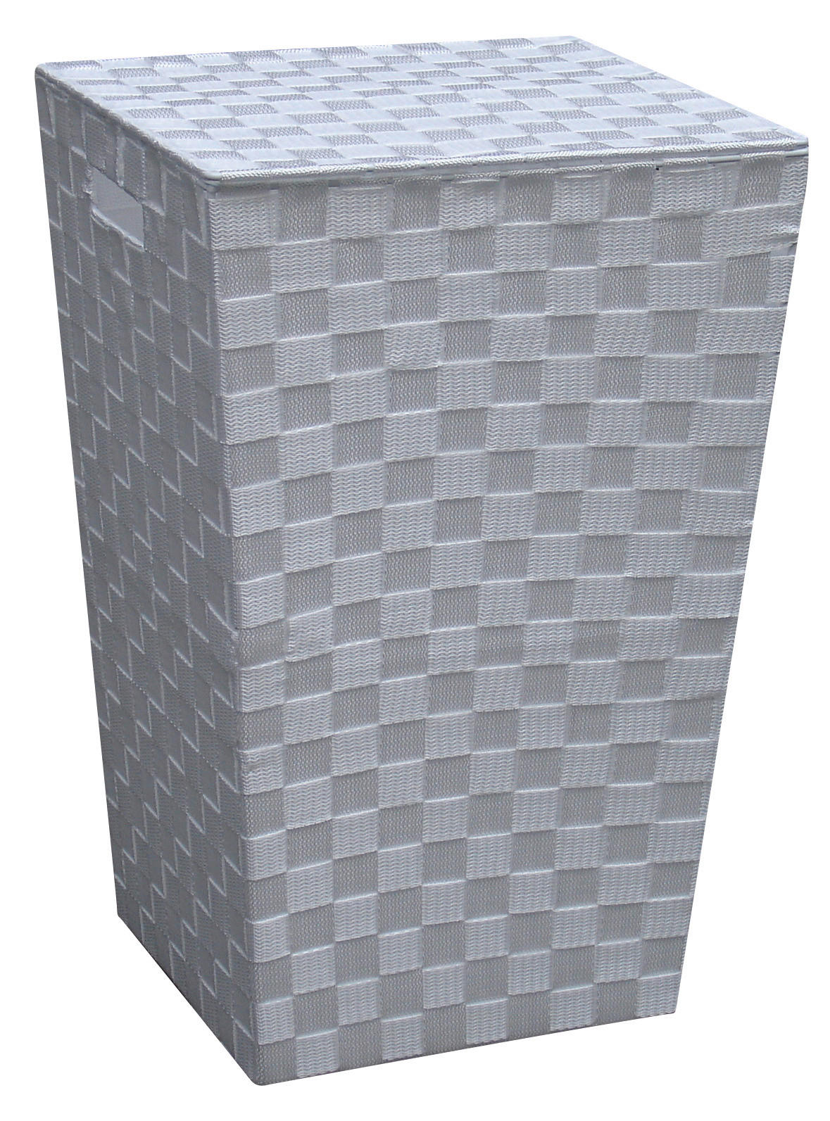 POCOline Wäschekorb weiß Nylon B/H/L: ca. 31,5x52x33 cm Wäschekorb_Nylon - weiß (33,00/31,50/52,00cm) - POCOline
