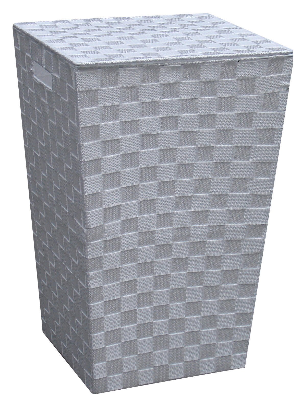 POCOline Wäschekorb weiß Nylon B/H/L: ca. 31,5x52x33 cm