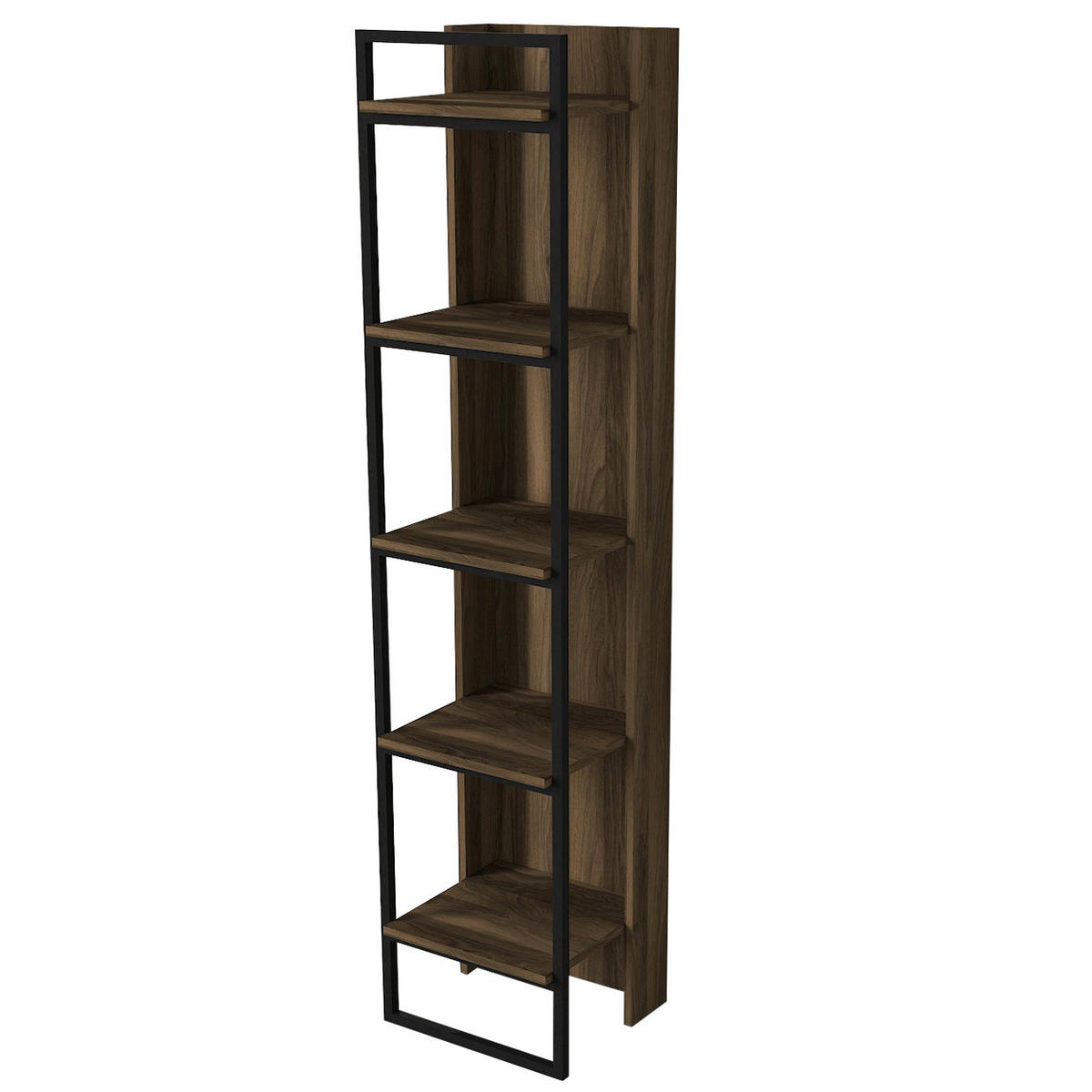 Regal Kelvin walnuss Nachbildung B/H/T: ca. 64x180x35 cm Kelvin - walnuss (64,00/180,00/35,00cm) - moebel17
