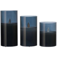LED-Kerzen LED-Kerzen_3tlg. - (27,50/8,00/18,00cm)