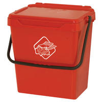 Eco-Logico Eimer rot Polypropylen B/H/L: ca. 30,5x39x40 cm Eimer 30l - rot (40,00/30,50/39,00cm) - Eco-Logico