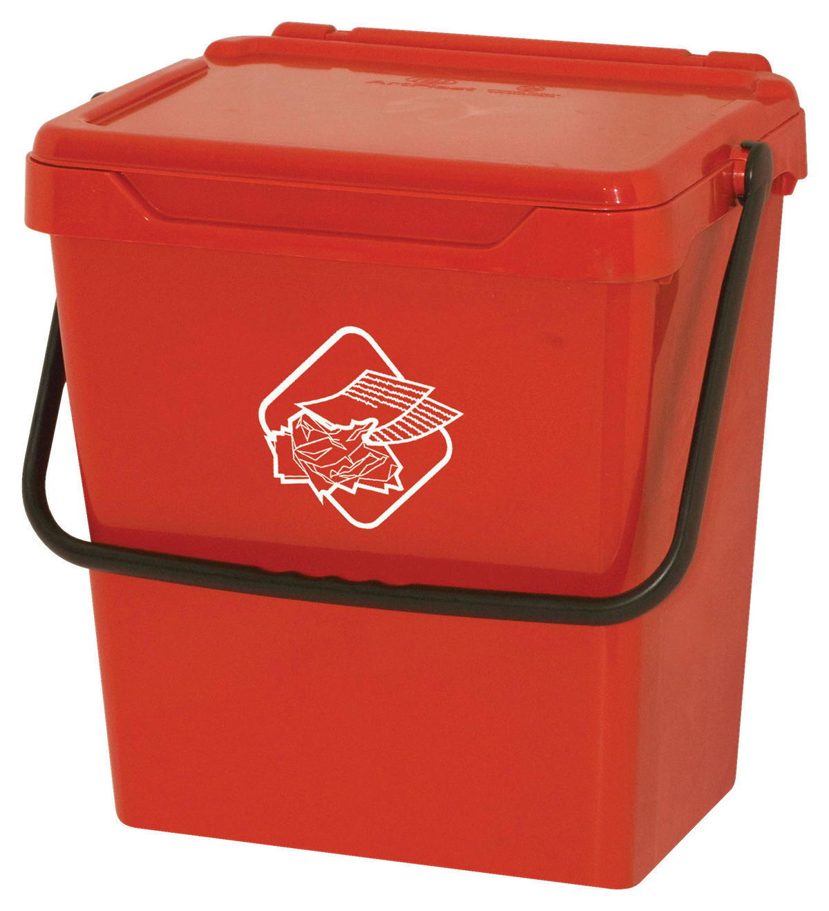 Eco-Logico Eimer rot Polypropylen B/H/L: ca. 30,5x39x40 cm Eimer 30l - rot (40,00/30,50/39,00cm) - Eco-Logico