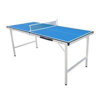 Cougar Tischtennisplatte Mini B/H/L: ca. 67x69x150 cm Tischtennisplatte_Mini - blau/grau (150,00/67,00/69,00cm) - Cougar