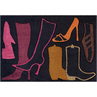 Arte Espina Kurzflorteppich Living Mat 17 orange B/L: ca. 64x168 cm Living Mat 17 - orange/braun (64,00/168,00cm) - Arte Espina
