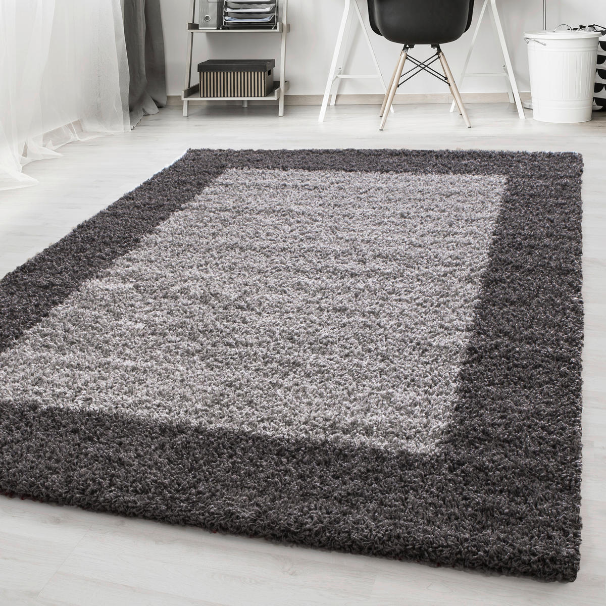 Ayyildiz Teppich LIFE grau B/L: ca. 80x150 cm LIFE - grau (80,00/150,00cm) - Ayyildiz