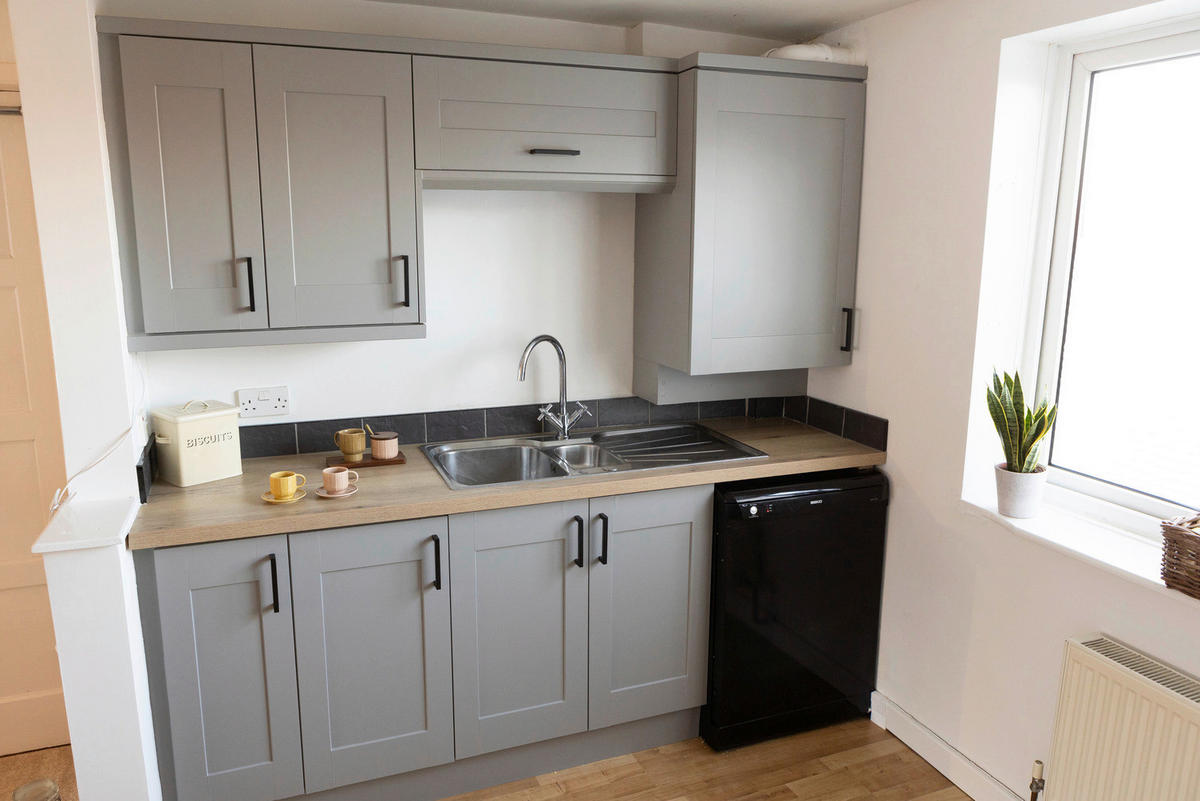 d-c-fix Dekofolie Uni Matt grau B/L: ca. 45x200 cm Klebefolie_d-c-fix_F3460636 - grau (45,00/200,00cm) - d-c-fix