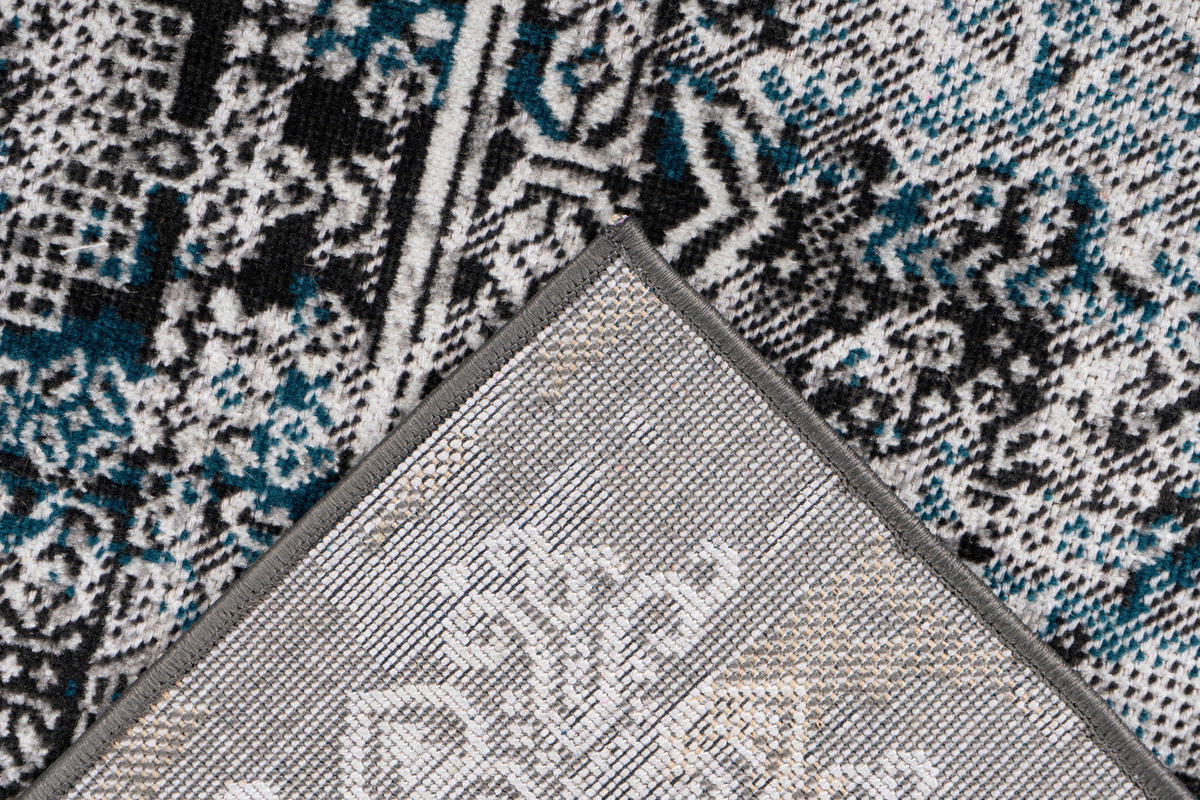 360Living Teppich Ariya blau B/L: ca. 160x230 cm Ariya - blau (160,00/230,00cm) - 360Living