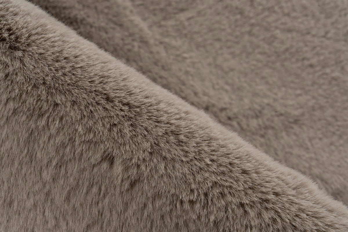 Kayoom Kurzflorteppich Badematte Rabbit Light 225 sand B/H/L: ca. 50x2,4x90 cm Badematte Rabbit Light 225 - sand (90,00/50,00/2,40cm) - Kayoom