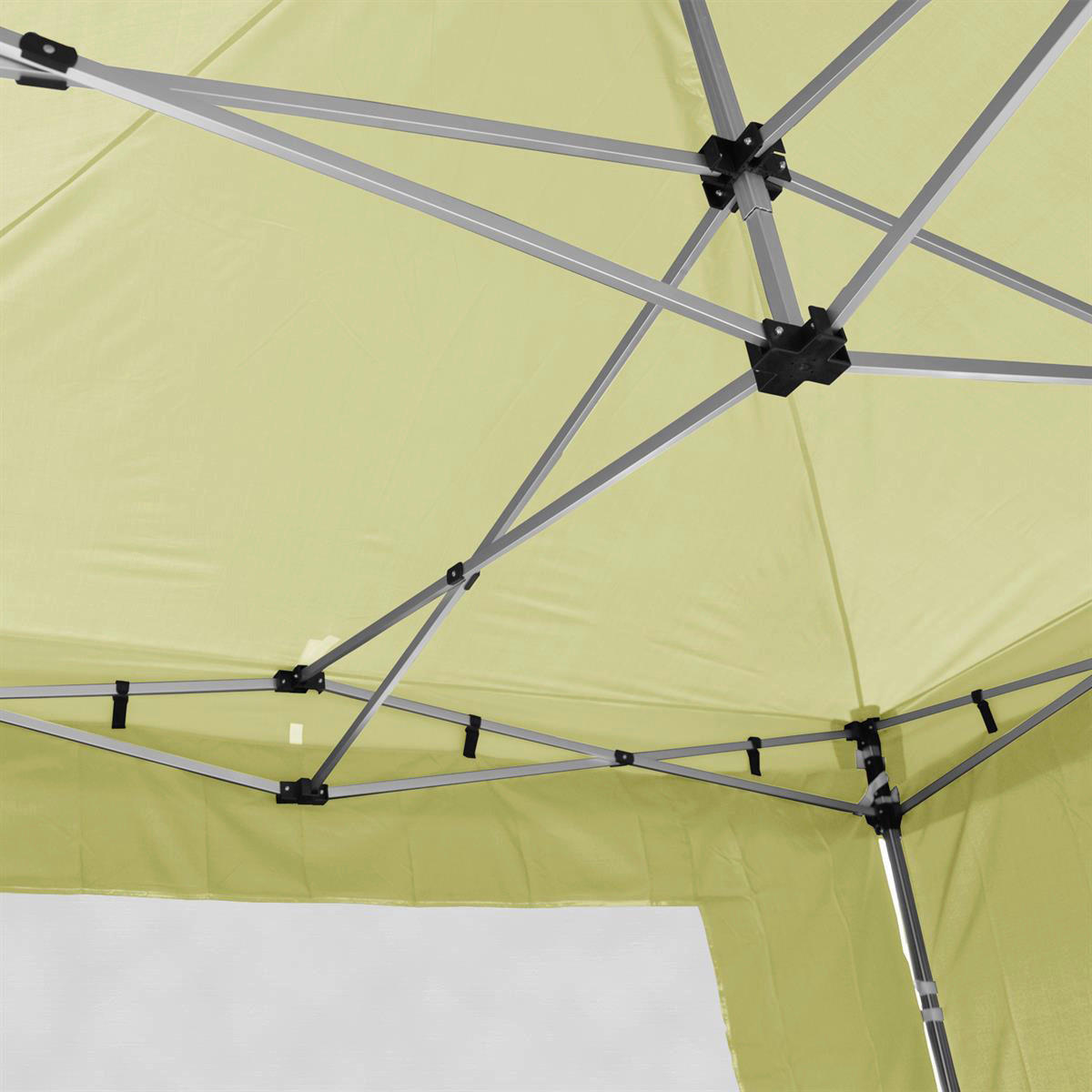 VCM Pavillon PROFI weiß Metall B/H/L: ca. 300x220x300 cm PROFI - weiß (300,00/300,00/220,00cm) - VCM