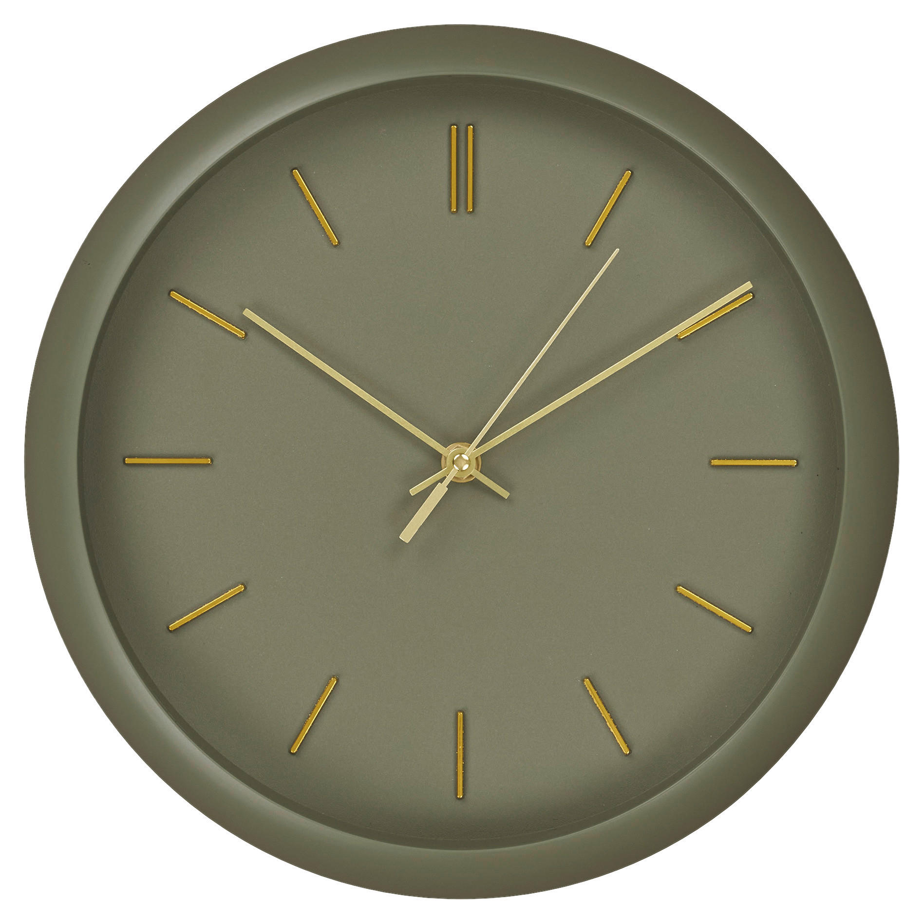 Wanduhr Rossano grün B/H/L: ca. 4x30x30 cm Rossano - grün (30,00/4,00/30,00cm)