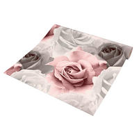 UGEPA Papiertapete Rosen rosa grau B/L: ca. 53x1005 cm Papiertapete_B25213 - rosa/grau (53,00/1005,00cm) - UGEPA