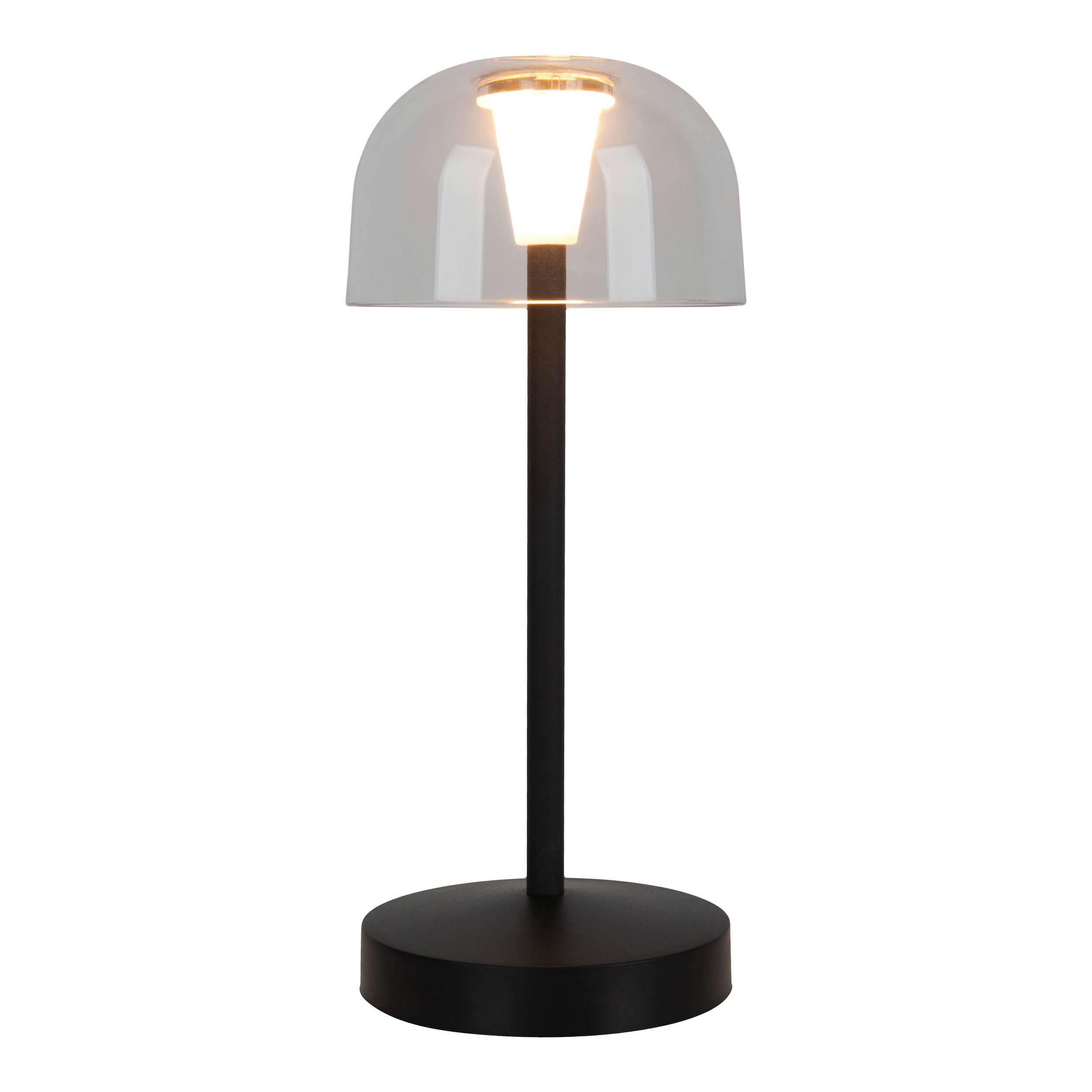 LED-Außentischleuchte schwarz B/H/T/D: ca. 8x18,5x8x8 cm GOMBA - schwarz (8,00/18,50/8,00cm) - Näve Leuchten