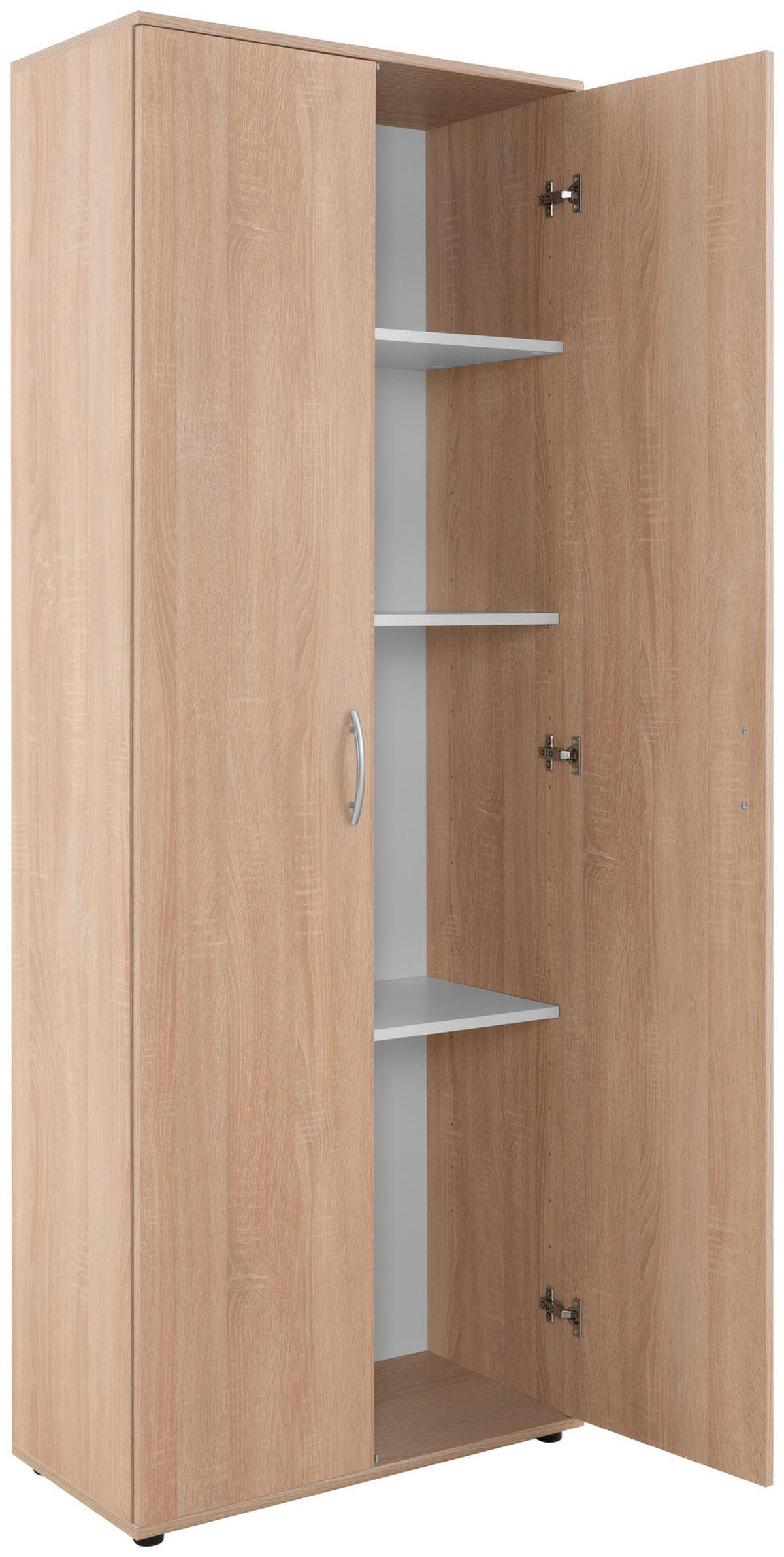 Putzschrank Andy 4 Eiche Sonoma Nachbildung B/H/T: ca. 70x187x34 cm Andy 4 - Eiche (70,00/187,00/34,00cm)
