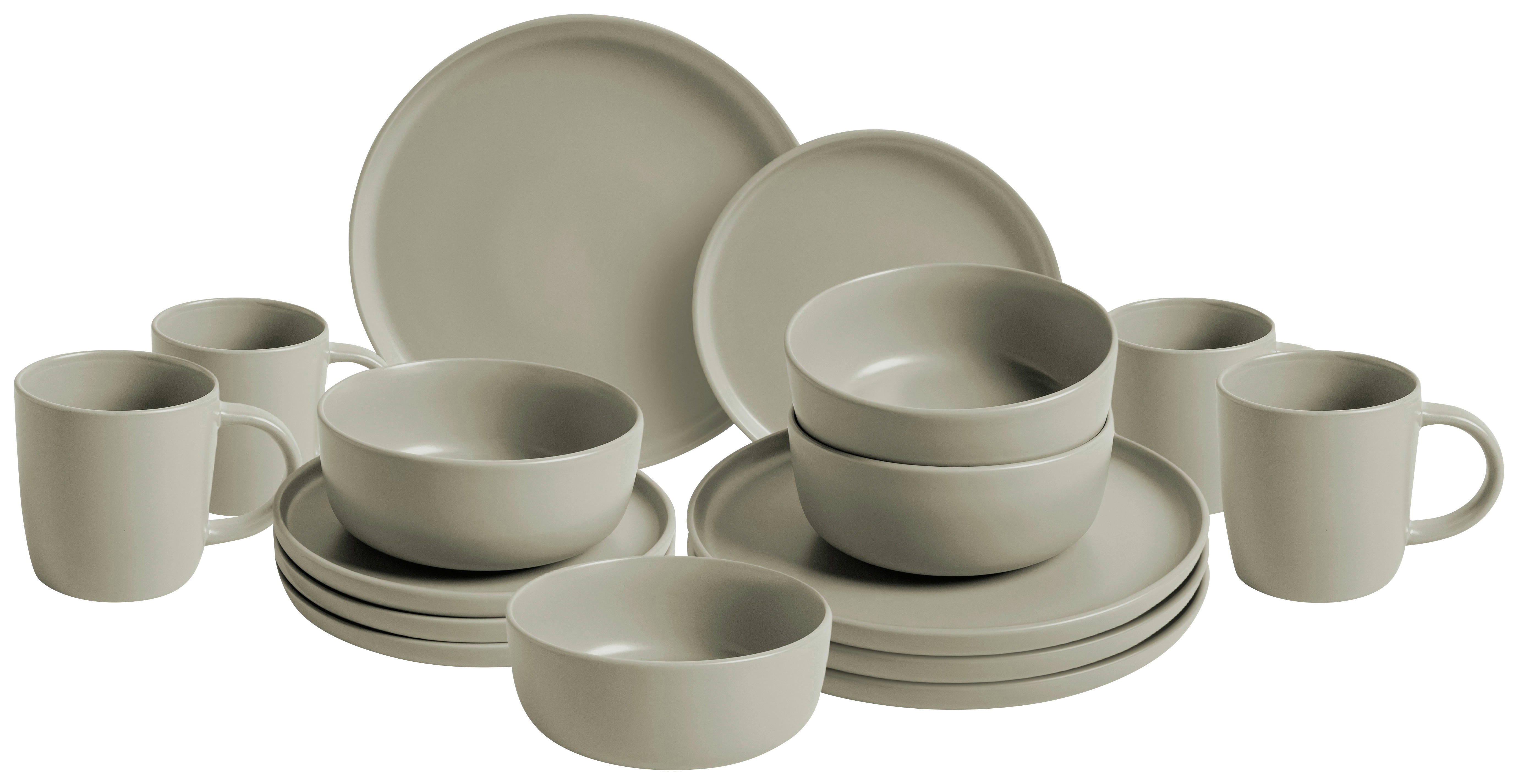 KEVOLI home Kombiservice Kombiservice_Fosco_16tlg. - taupe - KEVOLI home