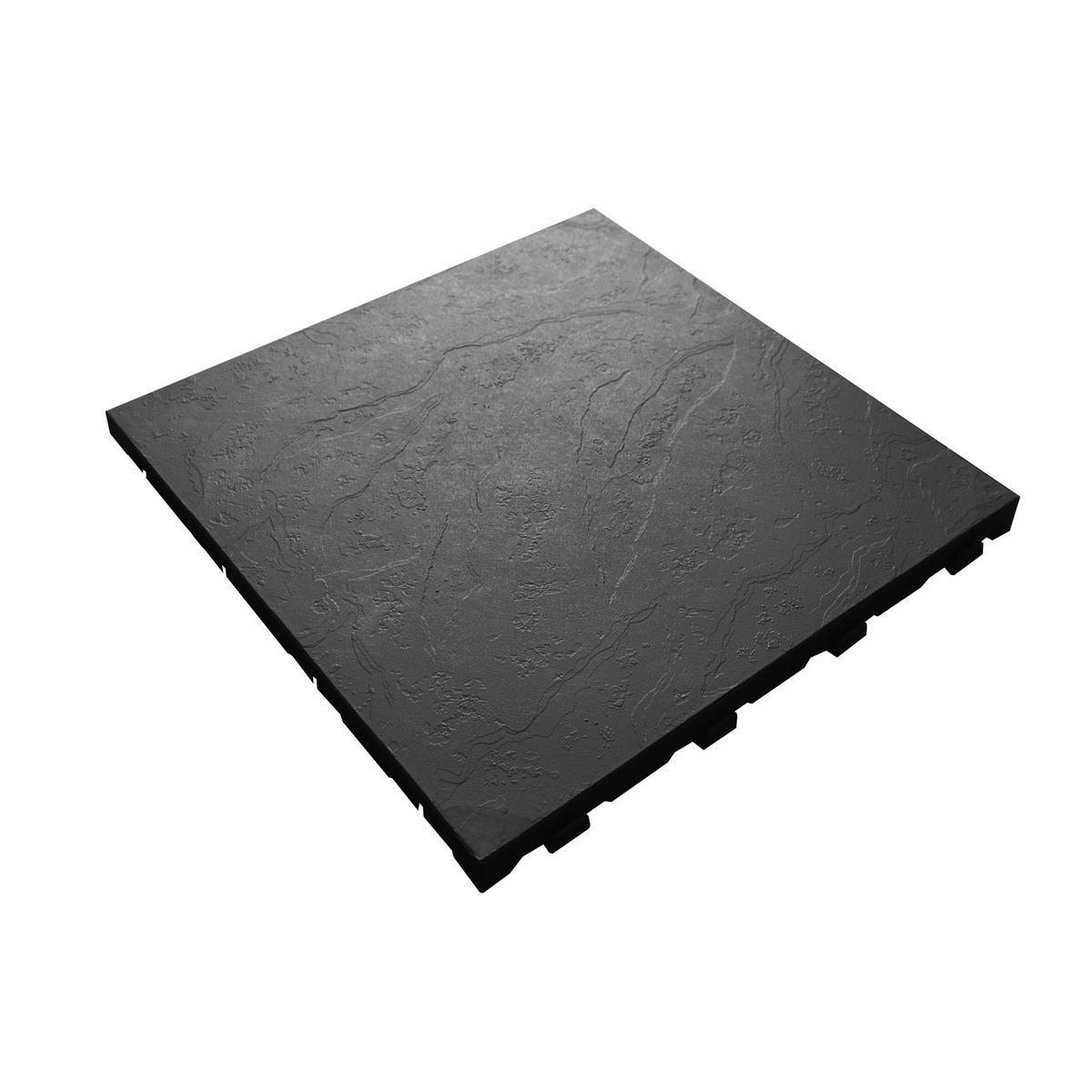 Easy Bodenfliesen braun B/L: ca. 40x40 cm Bodenfliesenset_7Stck. - braun (40,00/40,00/2,65cm) - Easy