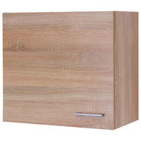 Hängeschrank Samoa weiß Eiche Nachbildung B/H/T: ca. 60x54,8x32 cm Samoa - Eiche/weiß (60,00/54,80/32,00cm) - Flex-Well