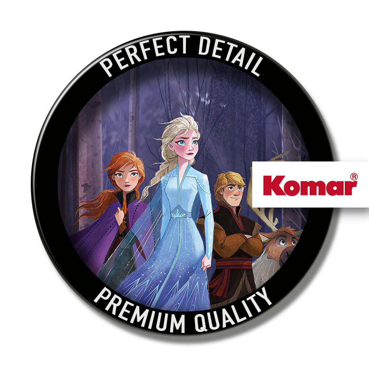 Komar Fototapete Frozen Autumn Glade IADX8-005 Frozen multicolor Frozen Autumn Glade IADX8-005 - multicolor - Komar