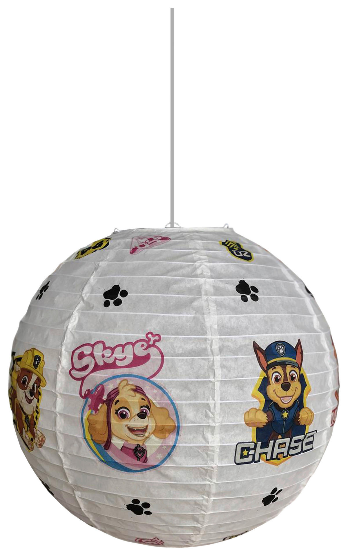 Niermann Pendelleuchte Paw Patrol bunt Papier D: ca. 40 cm Pendelleuchte_Papierbal.Paw_Patrol - bunt (40,00cm) - Niermann