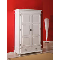 Kleiderschrank Danz weiß B/H/T: ca. 116x199x57 cm Danz - weiß (116,00/199,00/57,00cm) - Inter Link