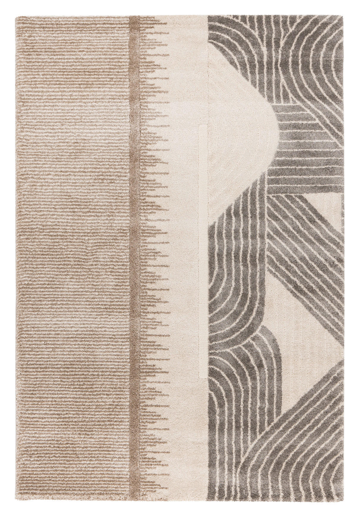 Obsession Teppich My Cascade taupe B/L: ca. 120x170 cm My Cascade - taupe (120,00/170,00cm) - Obsession