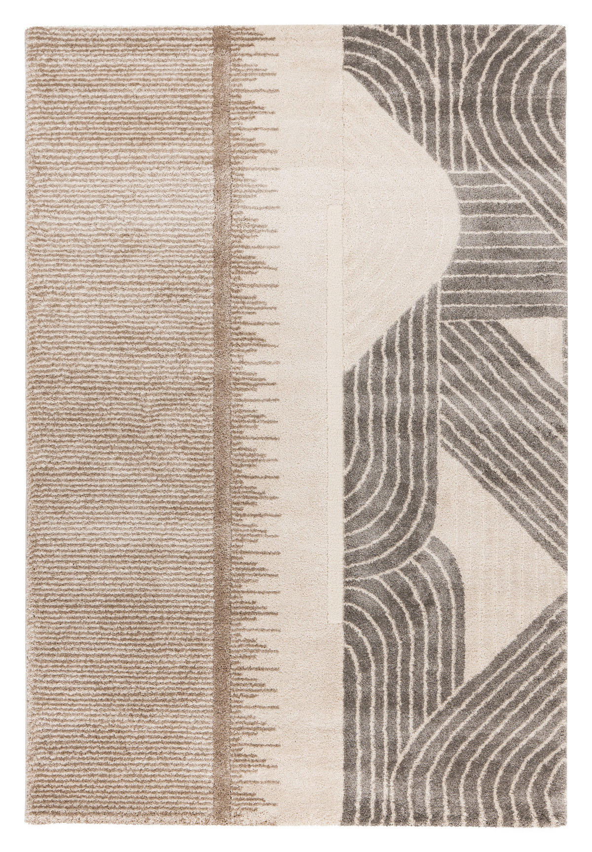 Obsession Teppich My Cascade taupe B/L: ca. 120x170 cm My Cascade - taupe (120,00/170,00cm) - Obsession