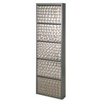 Schuhkipper Clip silber lackiert Optik B/H/T: ca. 50x170x13,5 cm Clip - silber (50,00/170,00/13,50cm)