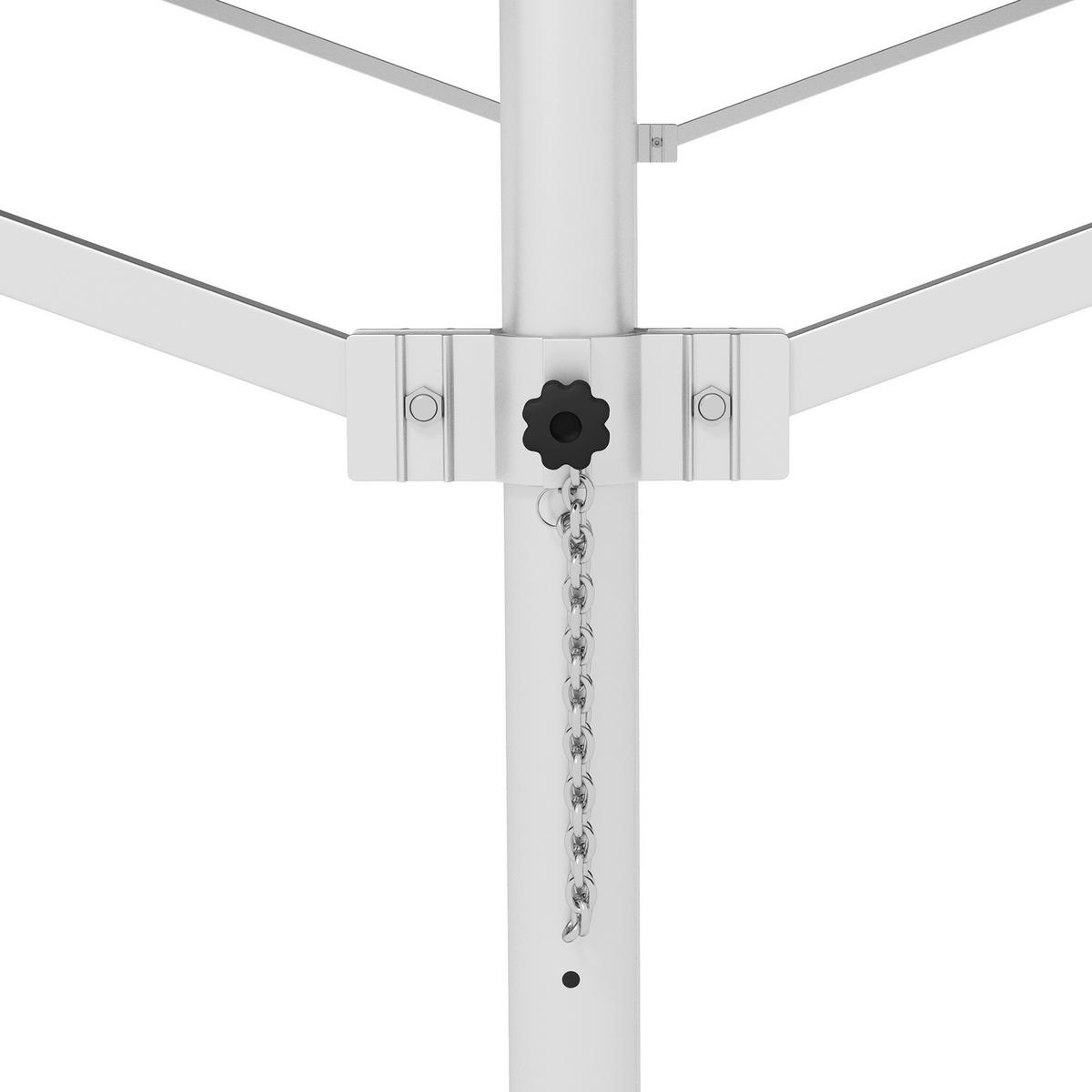 Outsunny Markise braun B/H/L: ca. 298x395x255 cm Standmarkise - braun (255,00/298,00/395,00cm) - Outsunny