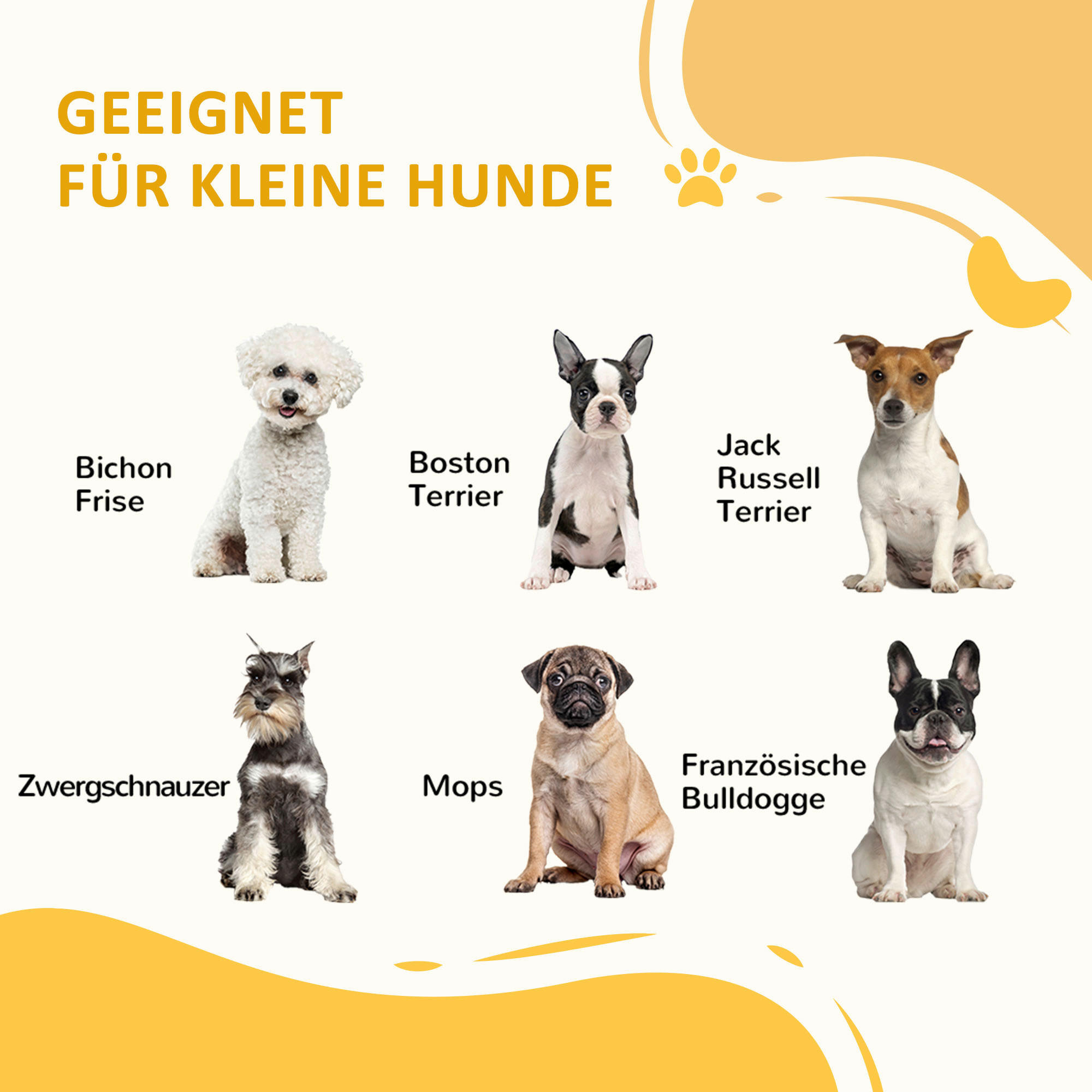 PawHut Hunde-Zubehör Eiche Spanplatte B/H/L: ca. 38,5x38,5x30 cm Hundetreppe - Eiche/schwarz (30,00/38,50/38,50cm) - PawHut