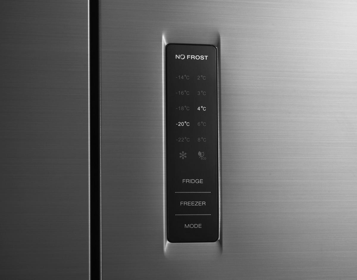 Wolkenstein Cross-Door Kühl/Gefrierkombination WCD362NFDEIX Inox B/H/T: ca. 79x180x62 cm Multi-Door WCD362NFDEIX - Inox (79,00/180,00/62,00cm) - Wolkenstein