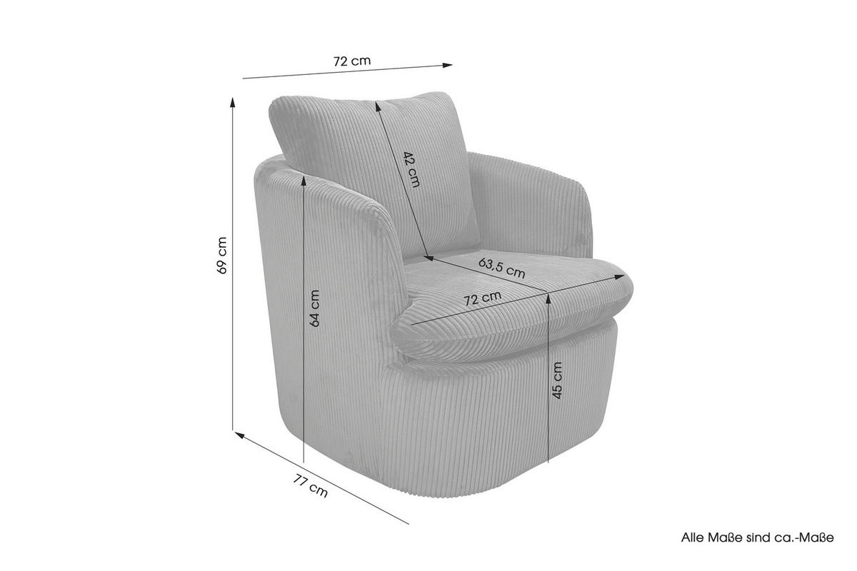 byLIVING Sessel HARMONY HARMONY - byLIVING