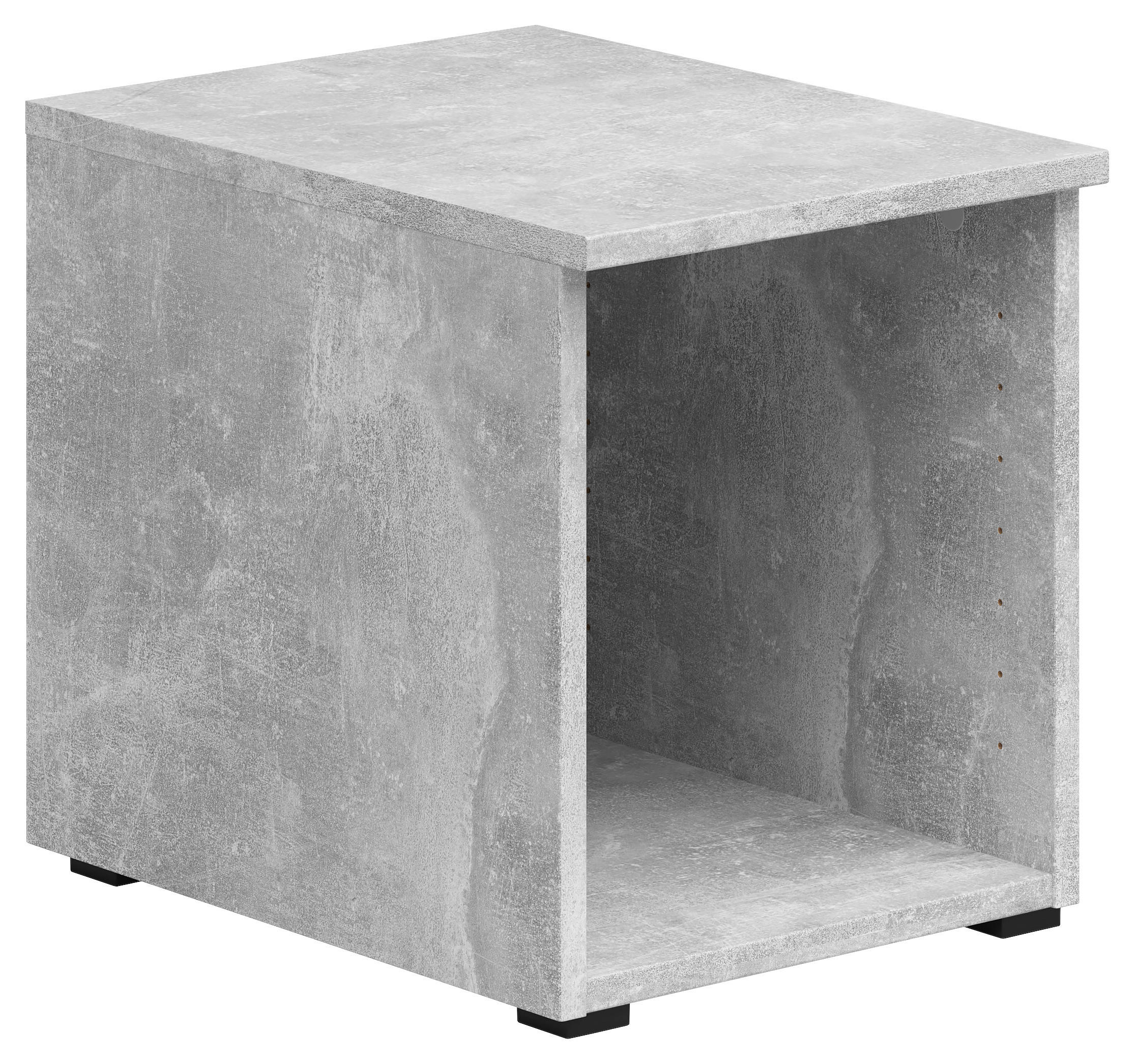 Aufsatz Multi-Stauraum Typ 1 Beton Optik B/H/T: ca. 30x35x40 cm Multi-Stauraum Typ 1 - Beton (30,00/35,00/40,00cm)