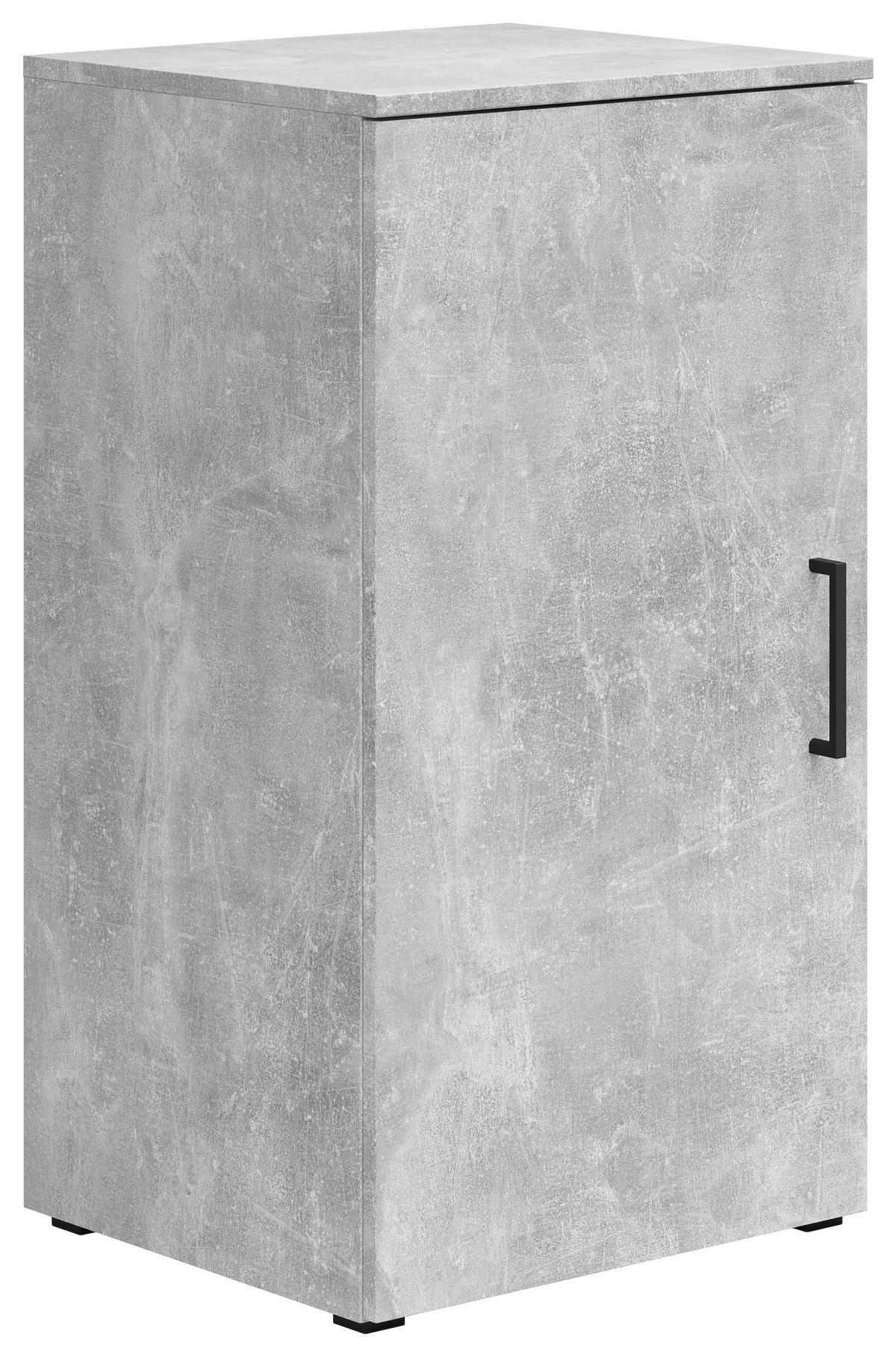 Schrank Multi-Stauraum Typ 12 Beton Optik B/H/T: ca. 45x83x40 cm Multi-Stauraum Typ 12 - Beton (45,00/83,00/40,00cm)