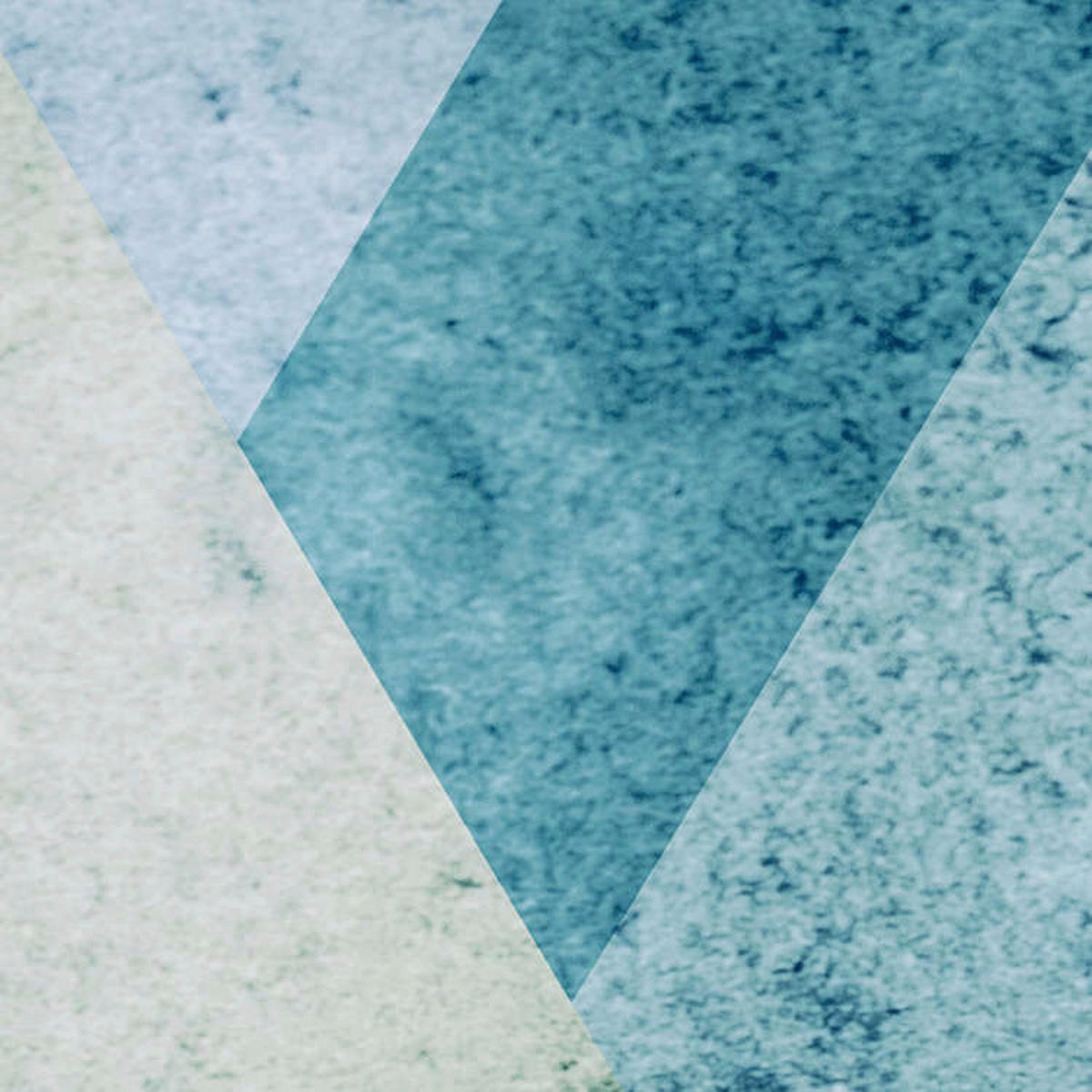 Komar Fototapete Triangles Blue B/L: ca. 400x250 cm Triangles Blue - (400,00/250,00cm) - Komar
