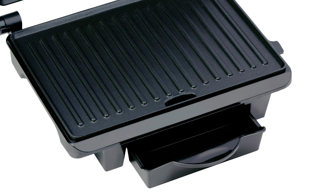 Kontaktgrill rot B/H/L: ca. 11,5x29,5x32,5 cm Kontaktgrill - rot/schwarz (32,50/11,50/29,50cm)