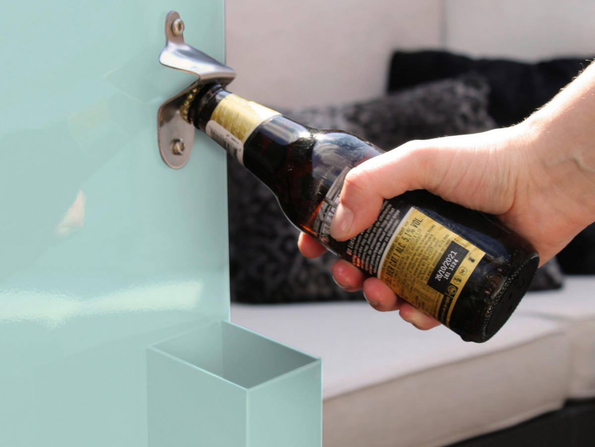 AXI Kühlwagen Retro mint Metall B/H/T: ca. 43x89x92 cm Retro - mint (43,00/89,00/92,00cm) - AXI