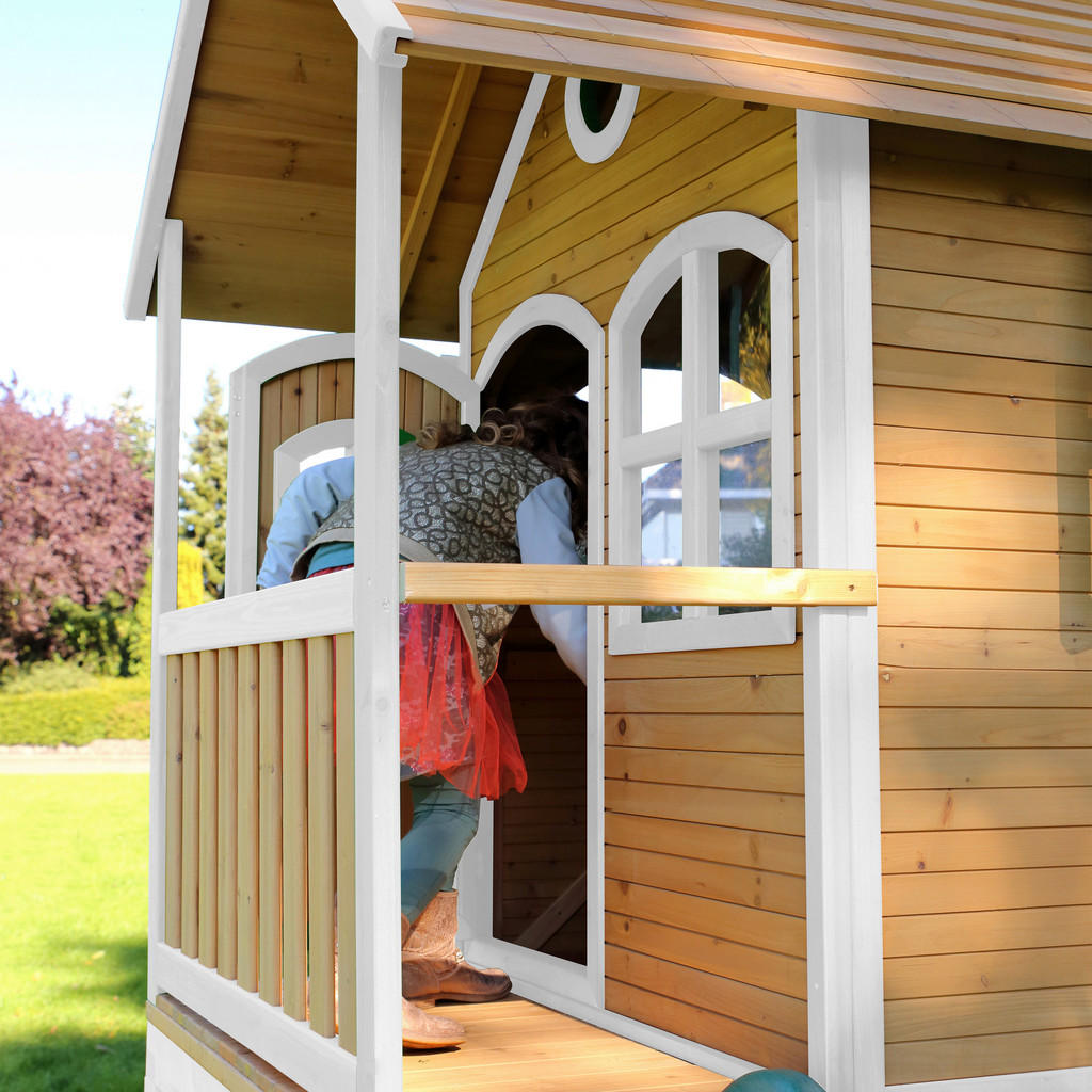 AXI Spielhaus Laura braun B/H/L: ca. 318... AXI Spielhaus Laura braun B/H/L: ca. 318...