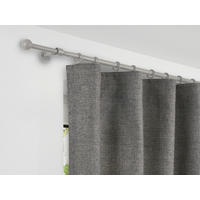 Stilgarnituren Cool-Gray Metall L: ca. 400 cm ausziehbar von ca. 210 bis 400 cm 1.0 Läufe Teleskopgarnitur_2in1 - Cool-Gray (400,00cm) - ondeco