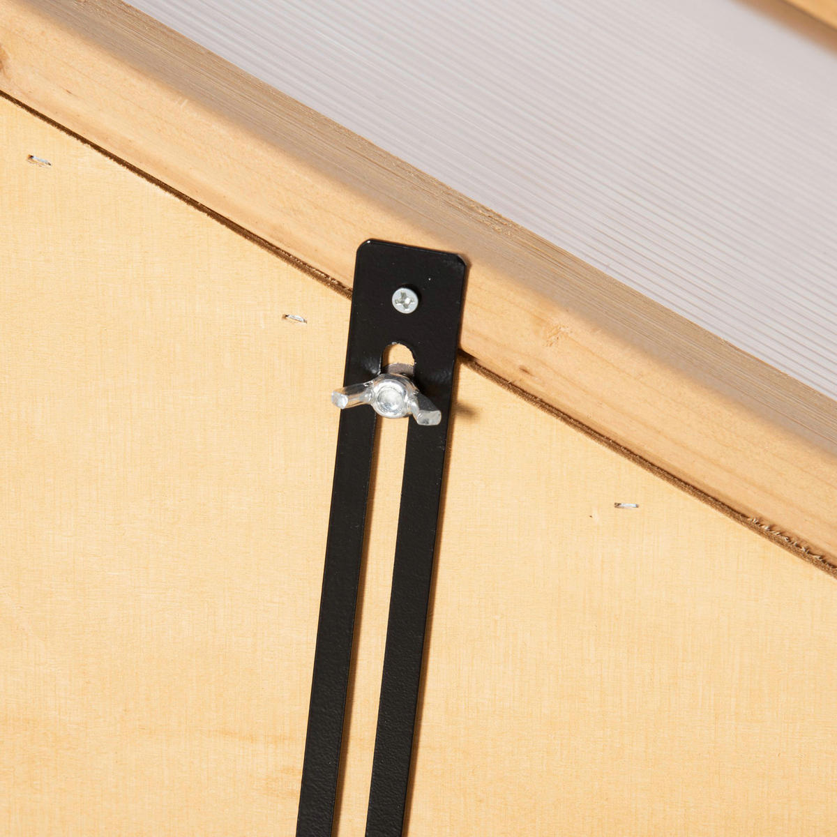 Outsunny Gewächshaus B/H/L: ca. 50x120x70 cm Gewächshaus - braun (70,00/50,00/120,00cm) - Outsunny