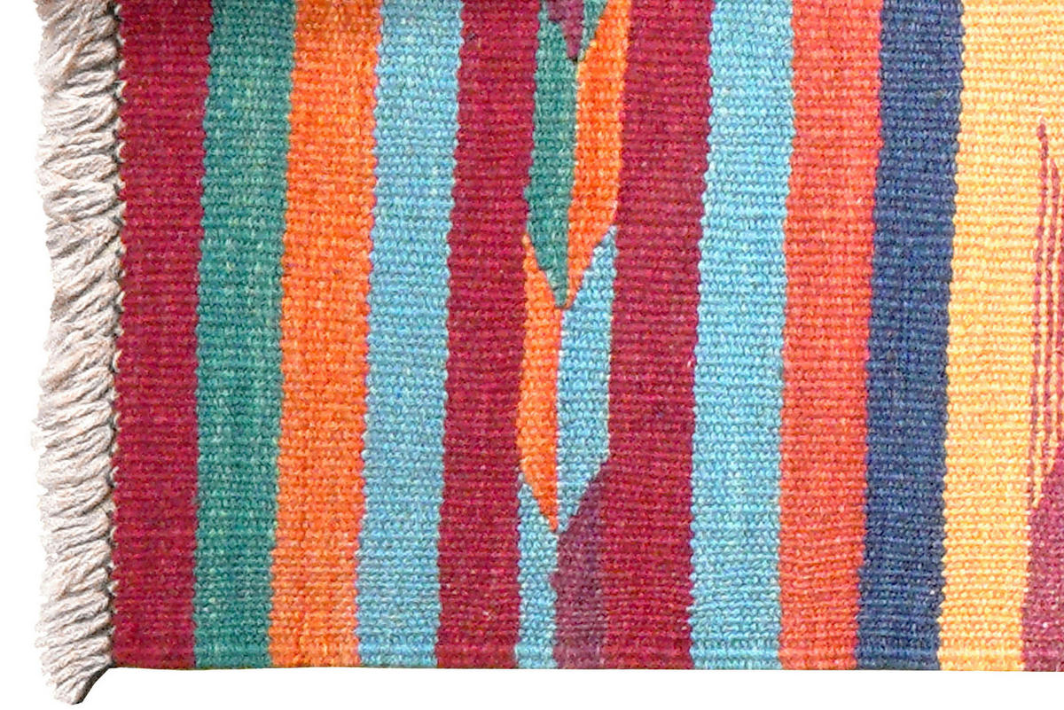 Teppich multicolor B/L: ca. 61x200 cm Teppich Kelim Gashgai - multicolor (61,00/200,00cm)
